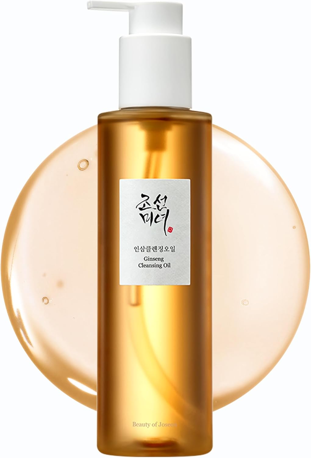 Beauty of Joseon Ginseng Cleansing Oil Waterproof Makeup Remover for Sensitive, Acne-Prone Facial Skin. Korean Skin Care for Men and Women, 210ml