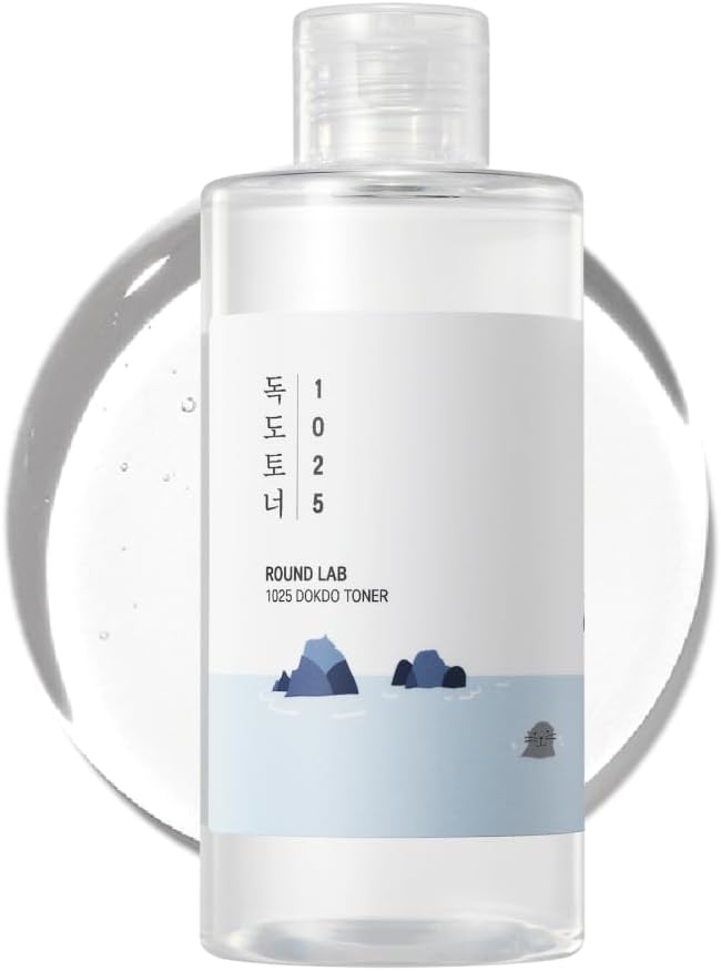 ROUND LAB 1025 Dokdo Toner 200ml (Hydrating & Gentle Exfoliating Toner)