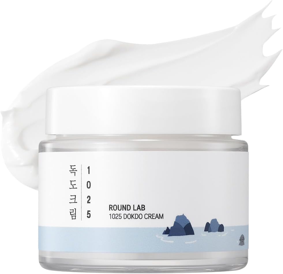ROUND LAB 1025 Dokdo Cream 80ml (Deep Hydration & Skin Barrier Repair)