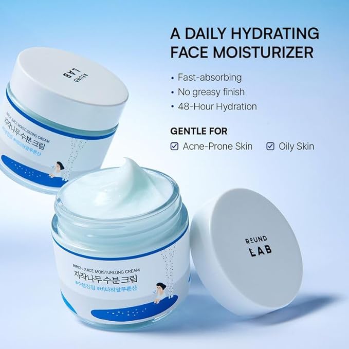 ROUND LAB 1025 Dokdo Cream 80ml (Intensive Hydration & Barrier Repair Cream) 3