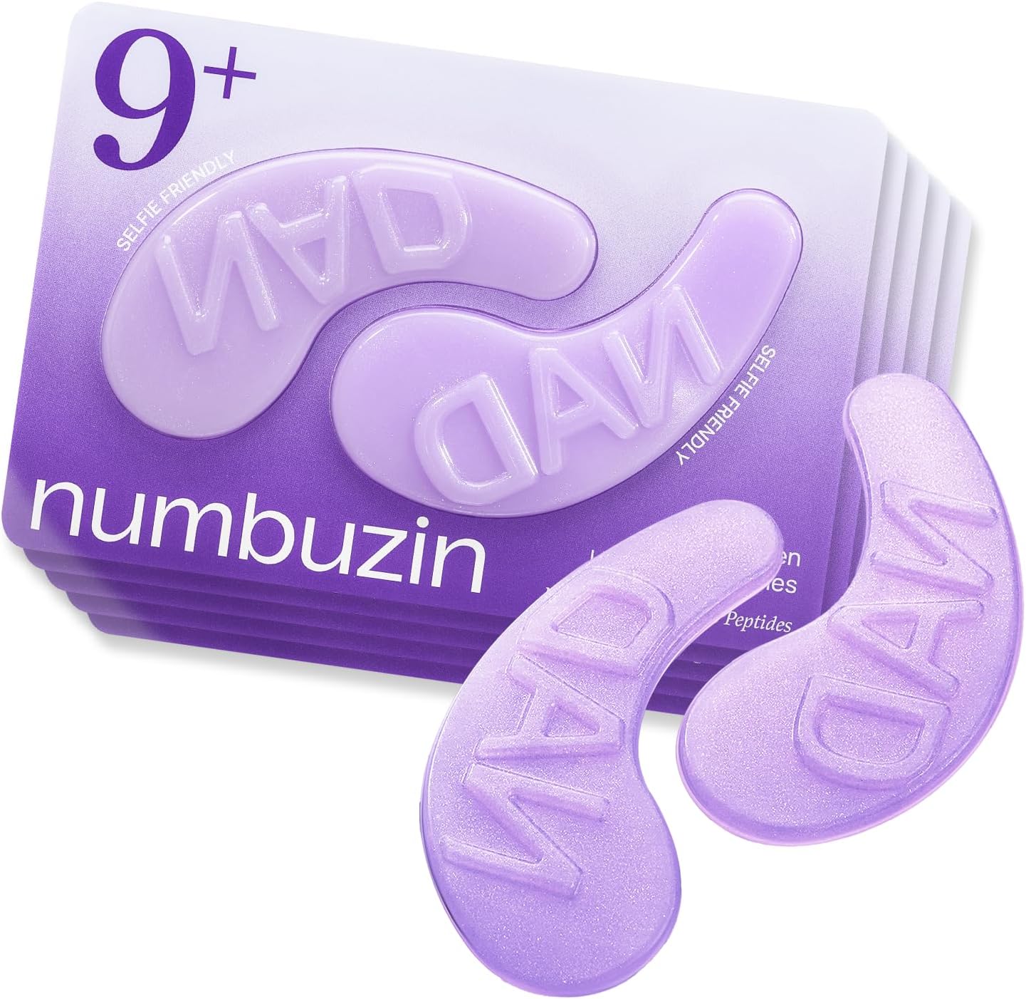 numbuzin No.9 Eye Patches | NAD+ Collagen Under Eye Patches 