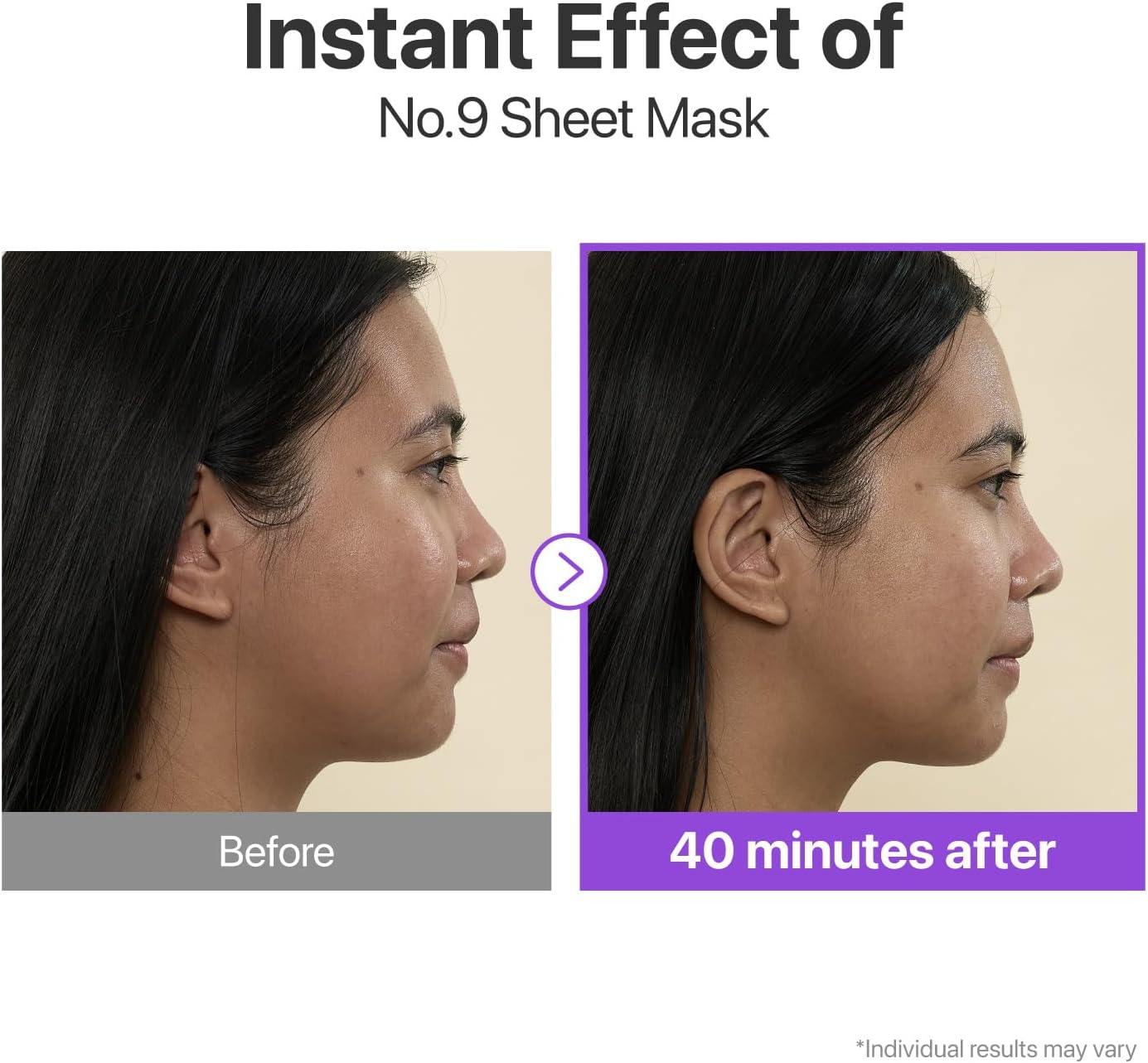 Numbuzin No.9 Sheet Mask | NAD+ BIO Lifting-sil Full Face Mask 4