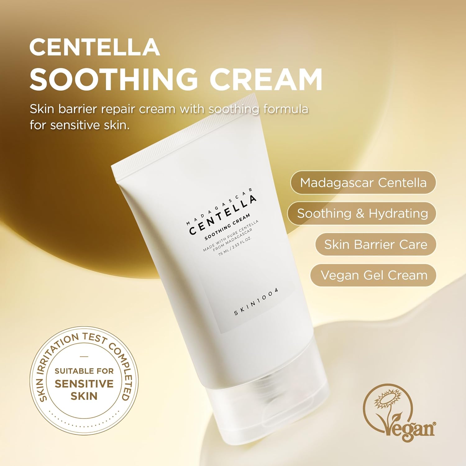 SKIN1004 Centella Repair Cream 2.53 fl.oz (75ml) | Soothing and Calming Cream  2
