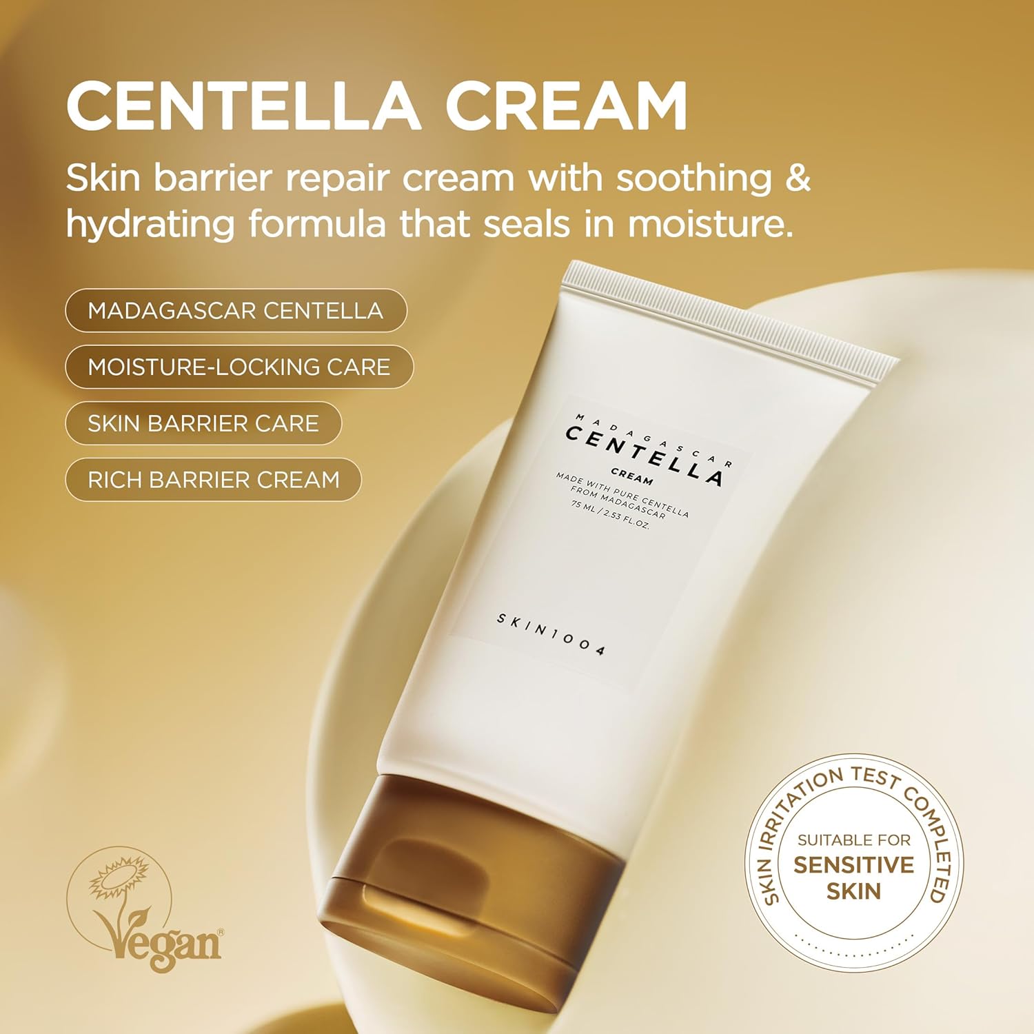 SKIN1004 Madagascar Centella Cream 75ml 3