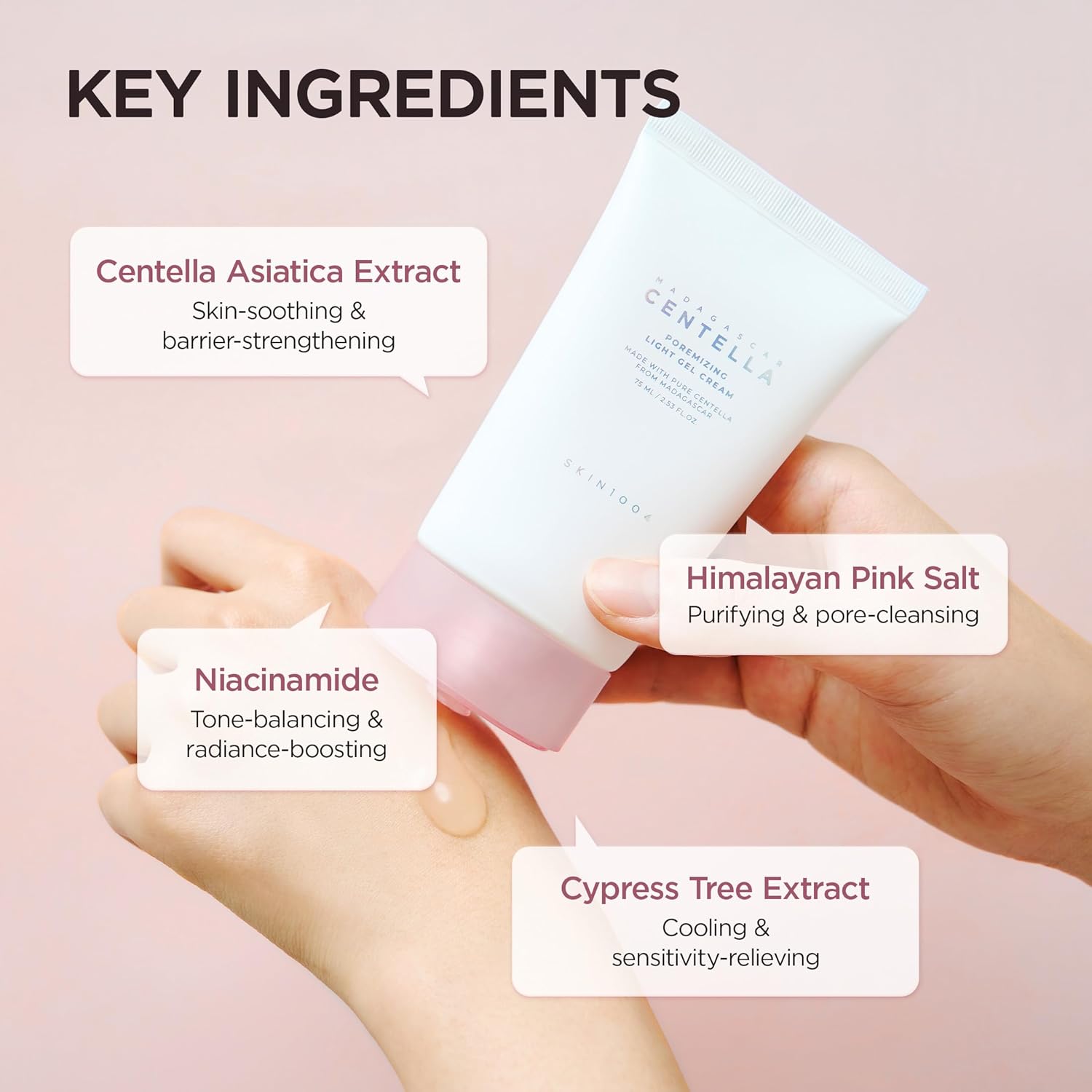 SKIN1004 Madagascar Centella Poremizing Light Gel Cream 75ml 5