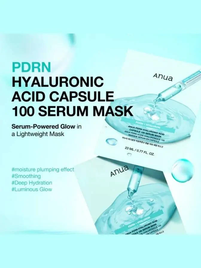 Anua Hydrating Hyaluronic Acid Skincare Set with PDRN & Heartleaf – 6pcs 6