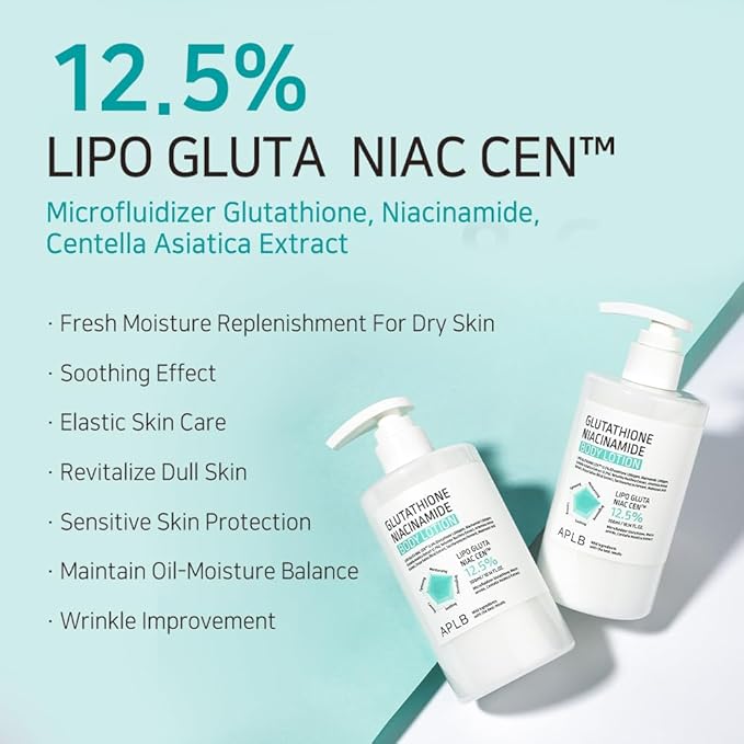 APLB Glutathione Niacinamide Body Lotion  3