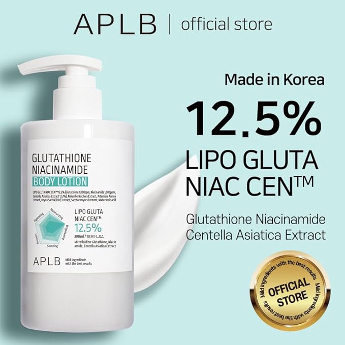 APLB Glutathione Niacinamide Body Lotion  4
