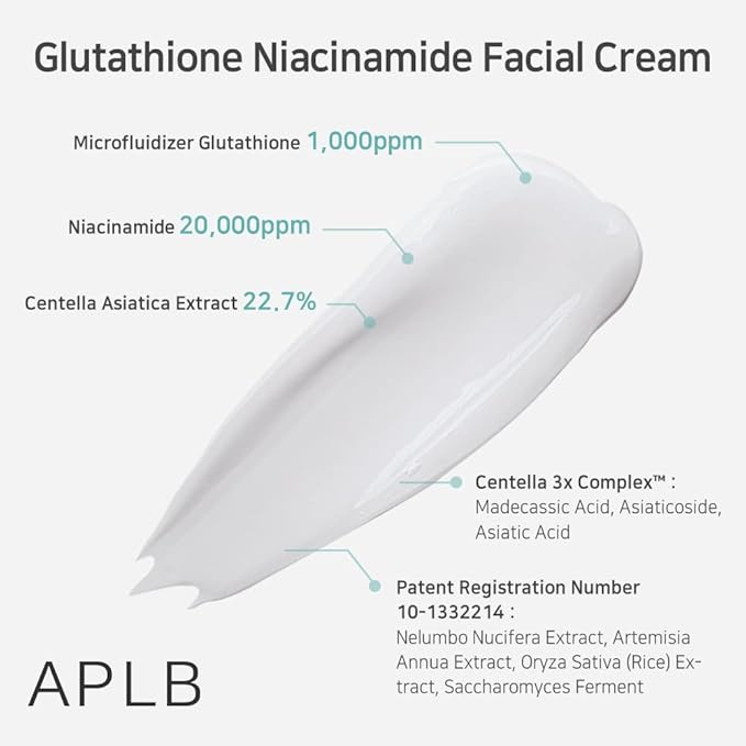 APLB Glutathione Niacinamide Facial Cream 2