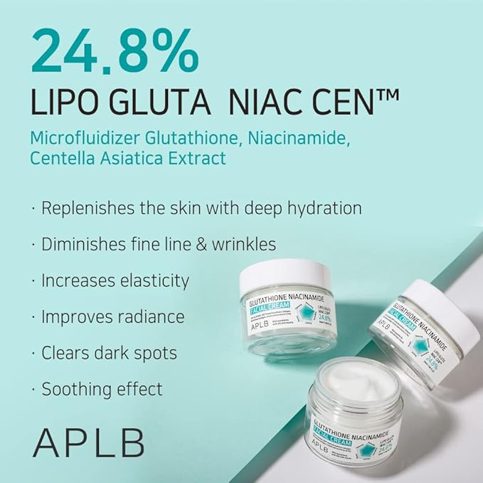 APLB Glutathione Niacinamide Facial Cream 3