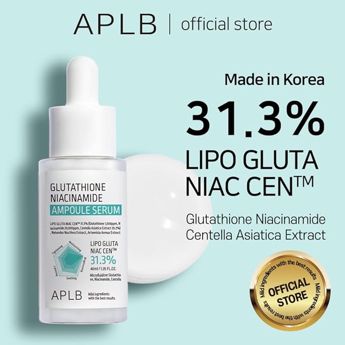 APLB Glutathione Niacinamide Ampoule Serum 4