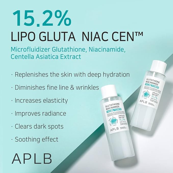 APLB Glutathione Niacinamide Facial Toner 3