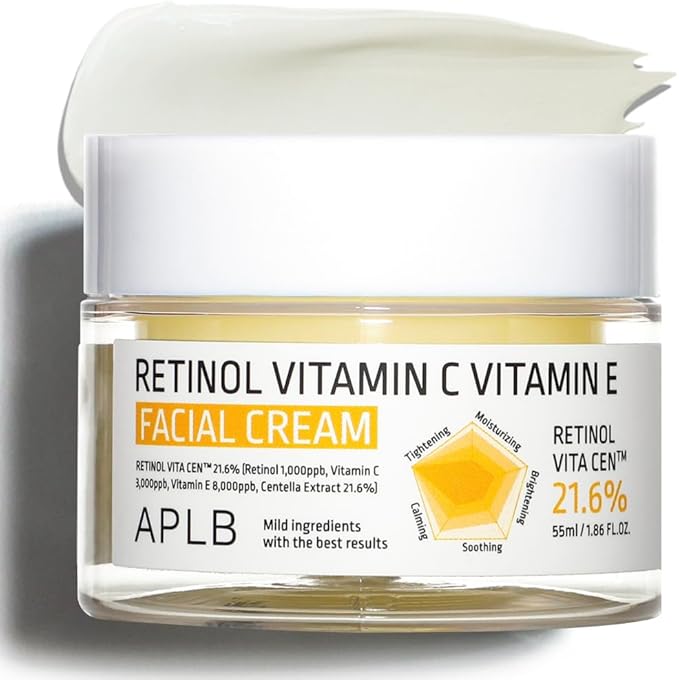 APLB Retinol Vitamin C Vitamin E Facial Cream