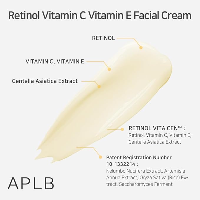 APLB Retinol Vitamin C Vitamin E Facial Cream 3