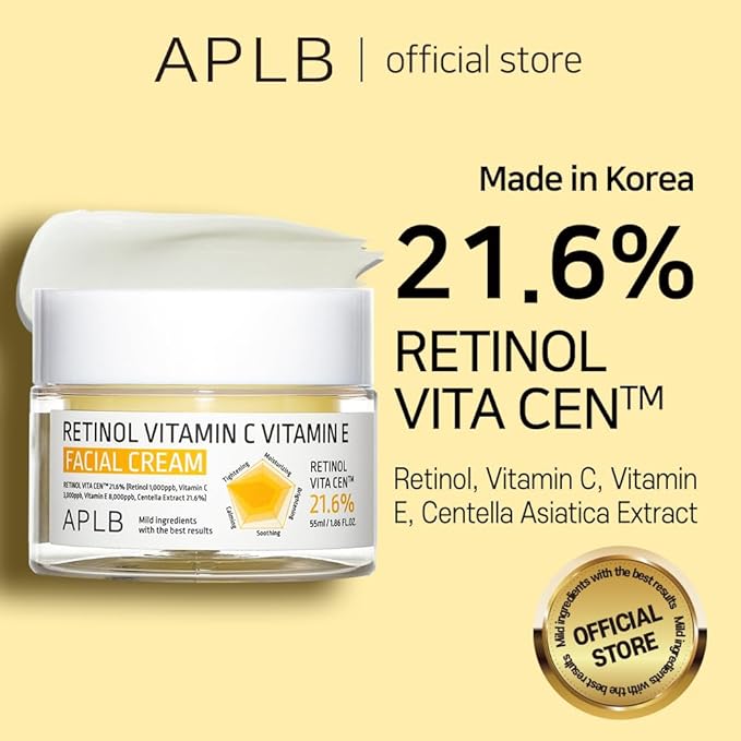 APLB Retinol Vitamin C Vitamin E Facial Cream 4