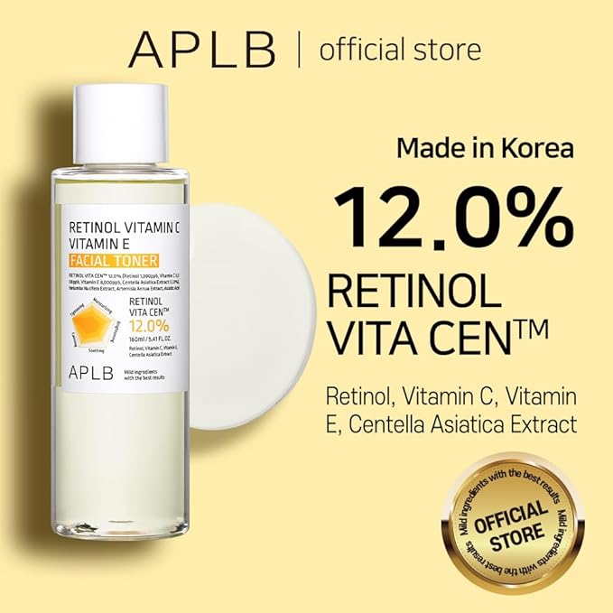 APLB Retinol Vitamin C Vitamin E Facial Toner  3