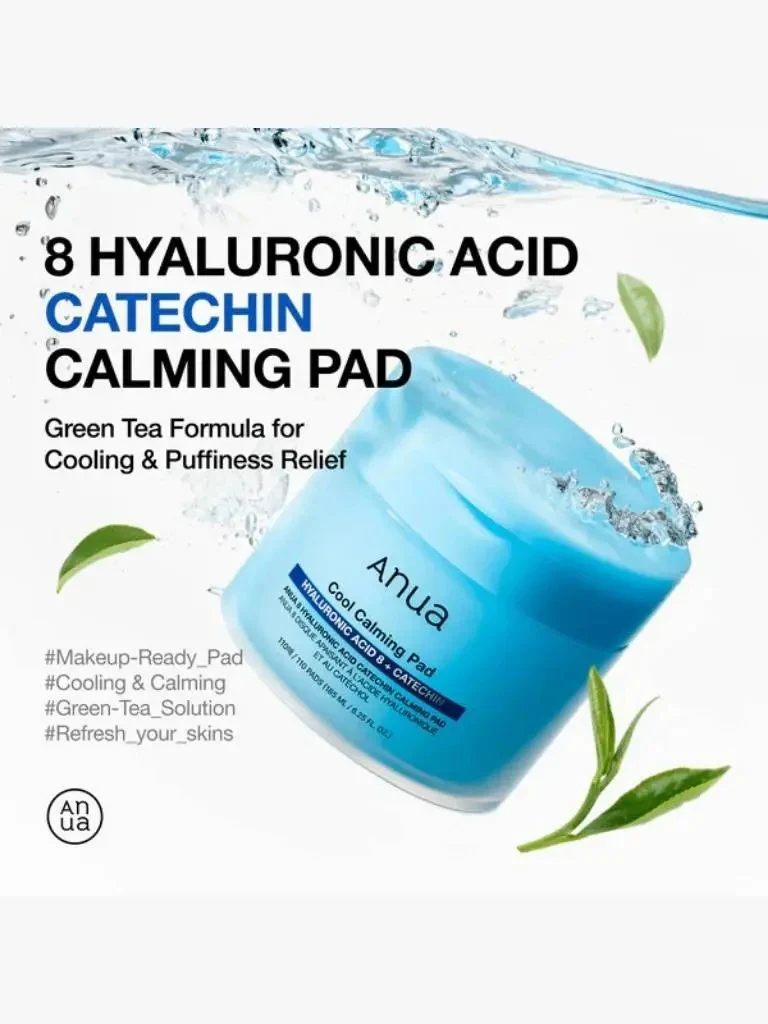 Anua 8 Hyaluronic Acid Cool Calming Pad 2
