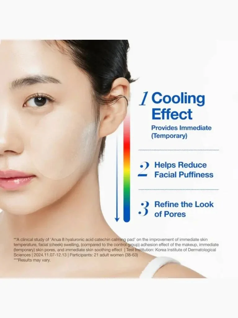 Anua 8 Hyaluronic Acid Cool Calming Pad 4