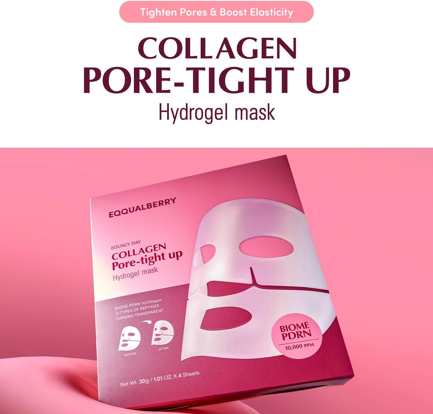 EQQUALBERRY Collagen Pore-Tight Up Mask -  2