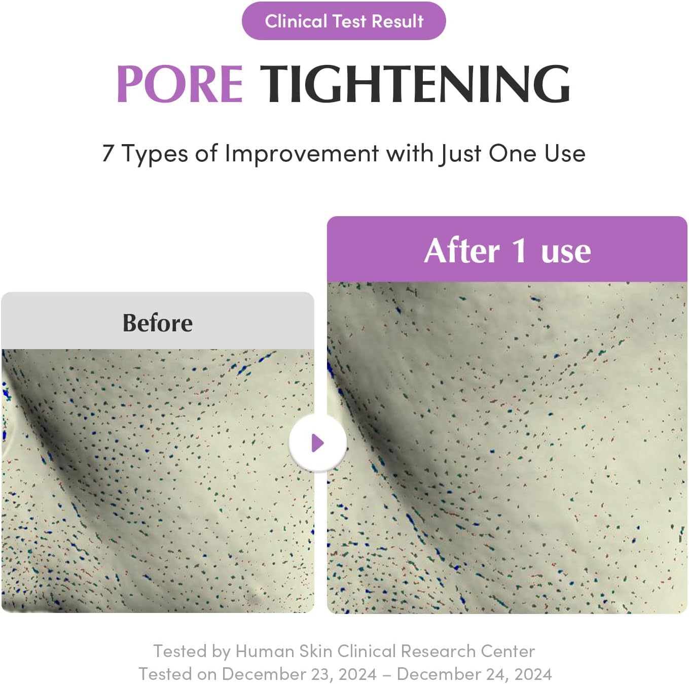 EQQUALBERRY Purple Rice Pore Purifying Pack Cleanser -130G 4