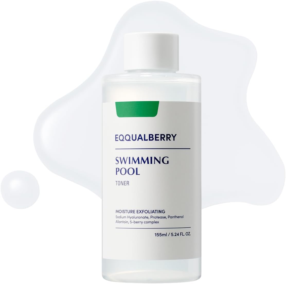 EQQUALBERRY Swimming Pool Protease Facial Toner 155 ml