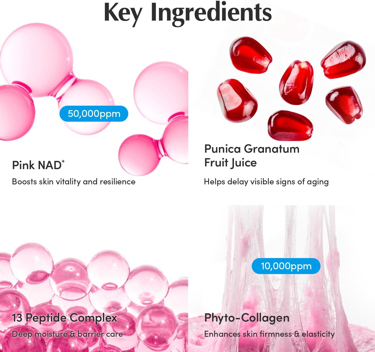 EQQUALBERRY NAD Peptide Boosting Cream 50 ml  6