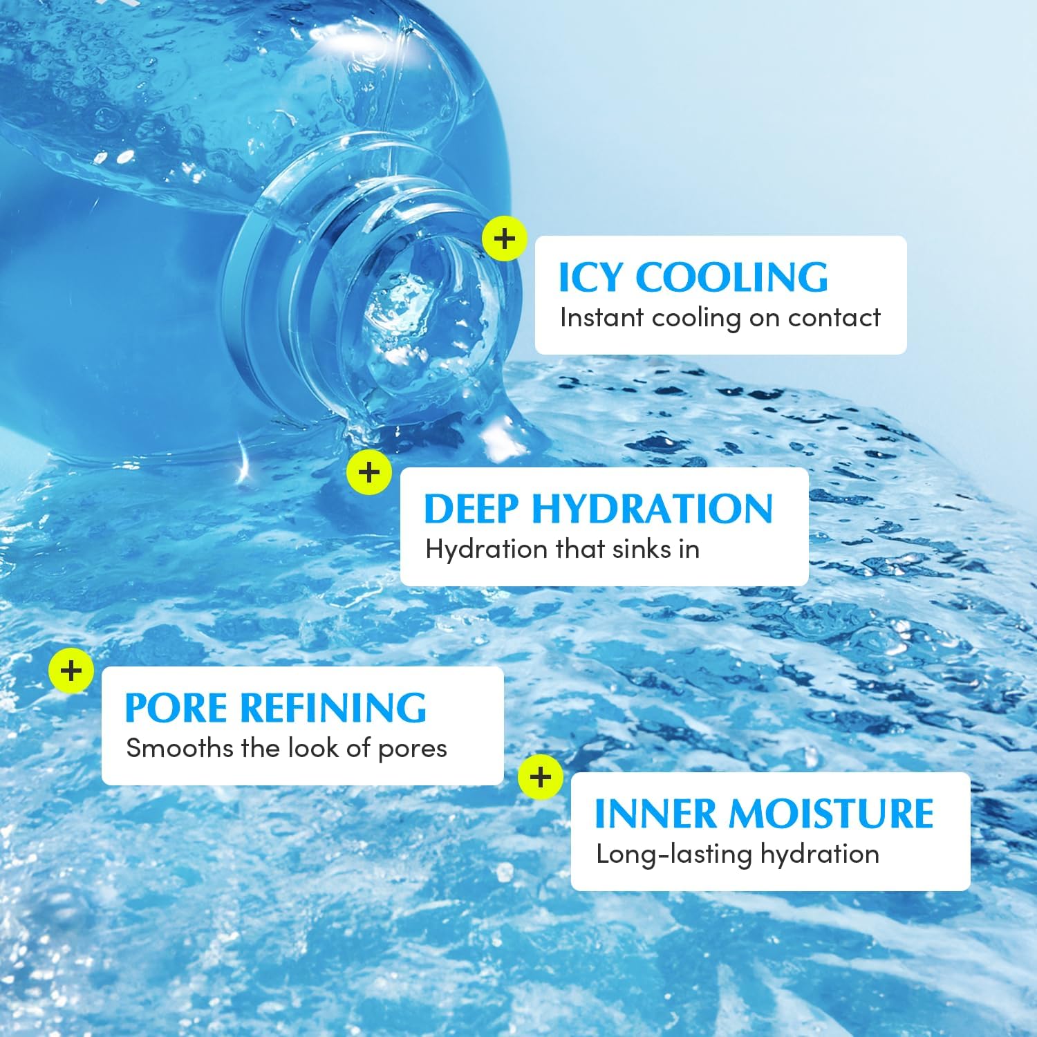 QQUALBERRY Hyaltoin Flooding Toner 150 ml – Deep Hydration Hydrogel Toner  3