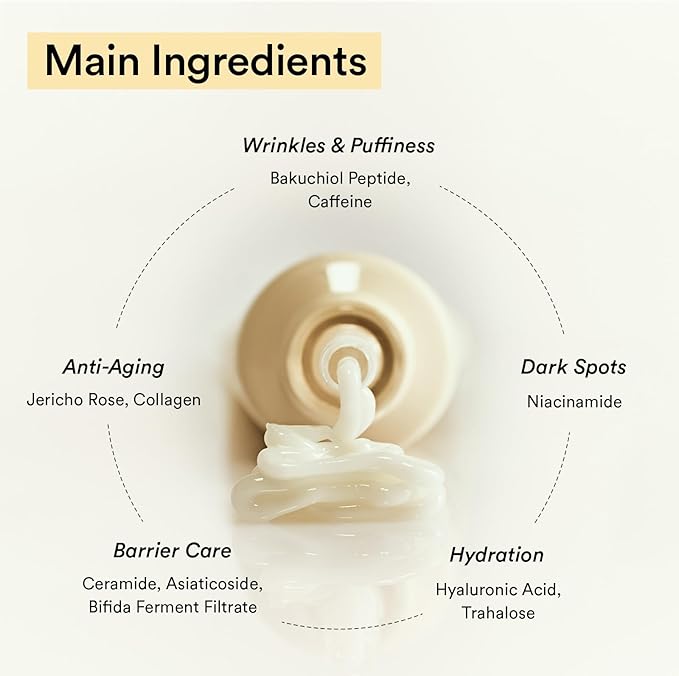 Abib Collagen Eye Crème Jericho Rose Tube for Dark Circles and Puffiness, Under Eye Fine Lines 2