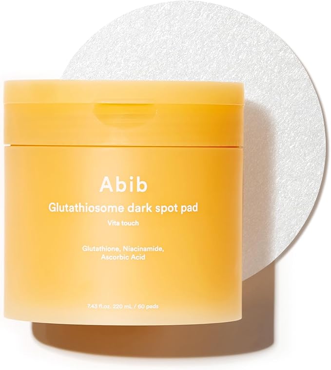 Abib Vita Touch Glutathione Dark Spot Pads, 60 Pads/7.43 Fl Oz