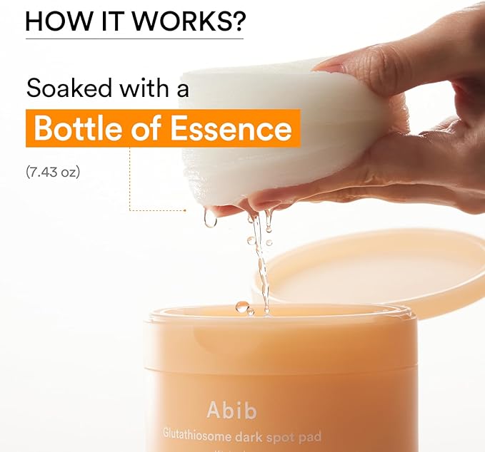 Abib Vita Touch Glutathione Dark Spot Pads, 60 Pads/7.43 Fl Oz 6