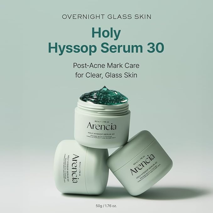 Glow Hyssop Overnight Face Mask Serum 6