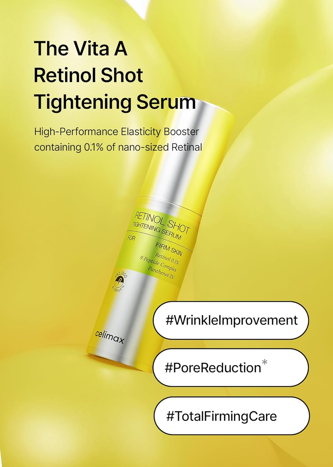 Celimax The Vita A Retinol Shot Tightening Serum  3