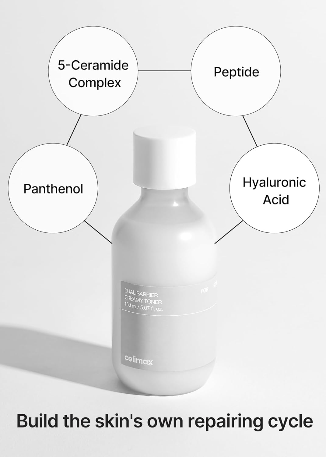 Celimax Dual Barrier Creamy Toner 150ml  5