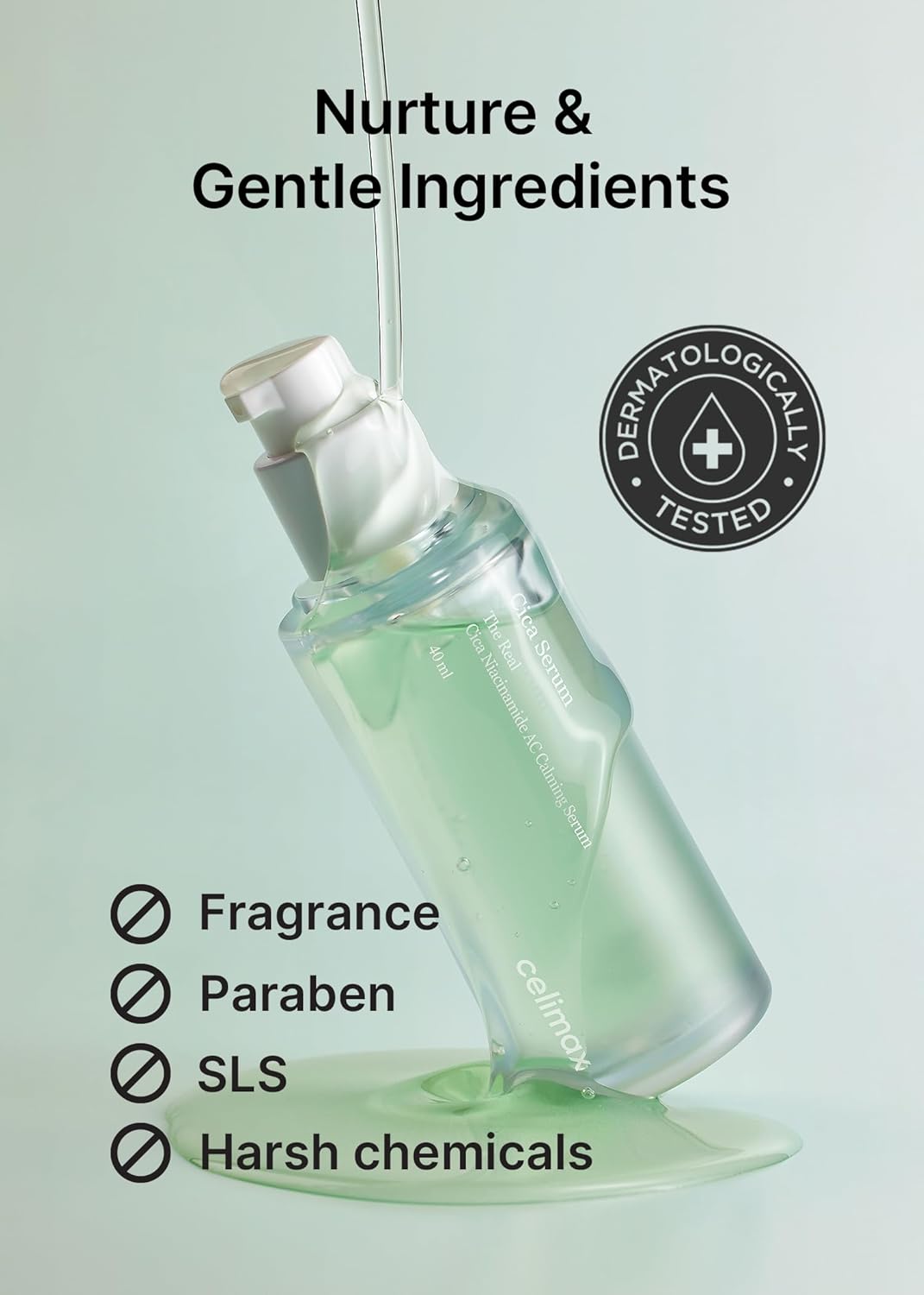 Celimax The Real Cica Niacinamide AC Calming Serum 40ml 3