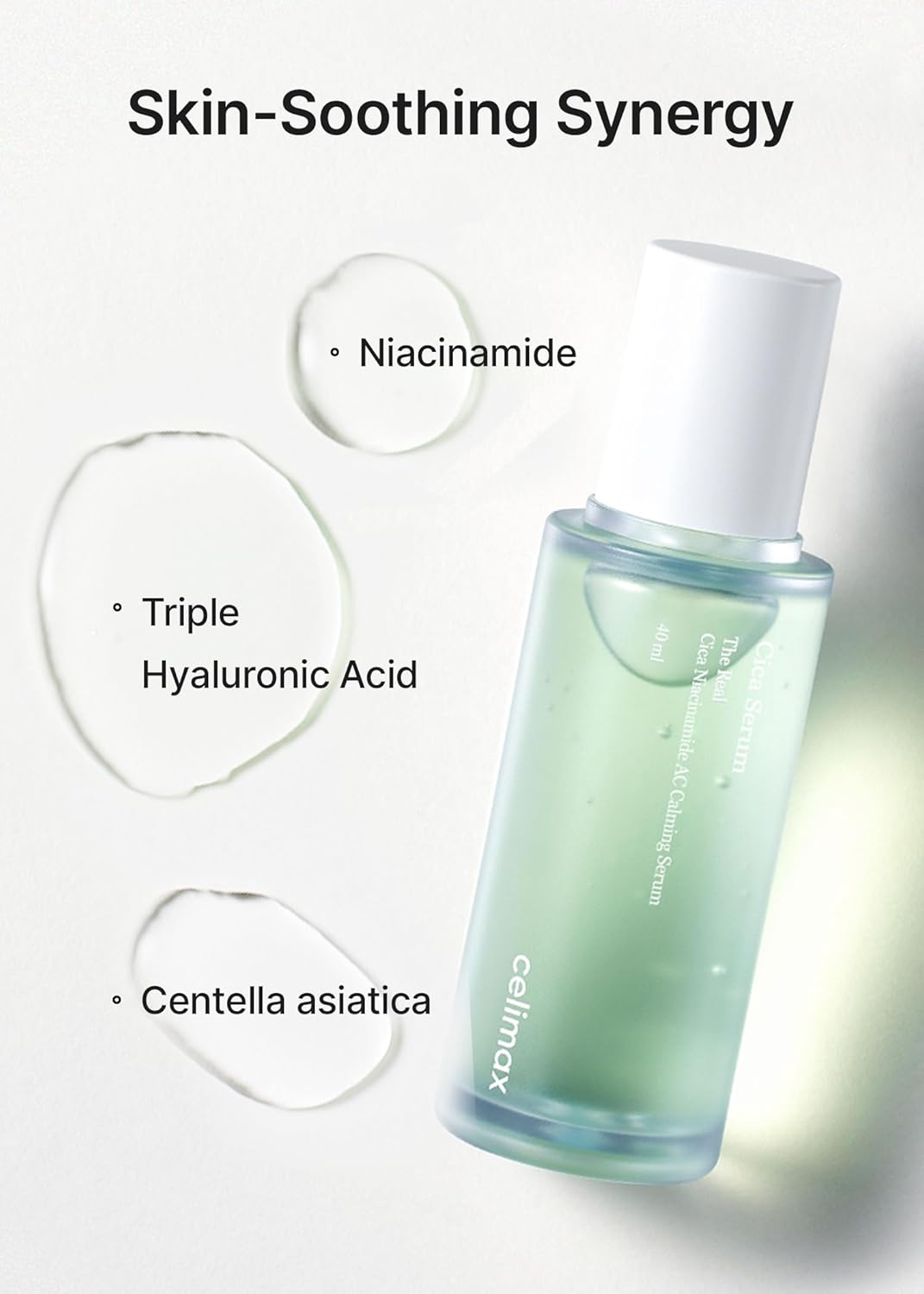 Celimax The Real Cica Niacinamide AC Calming Serum 40ml 4