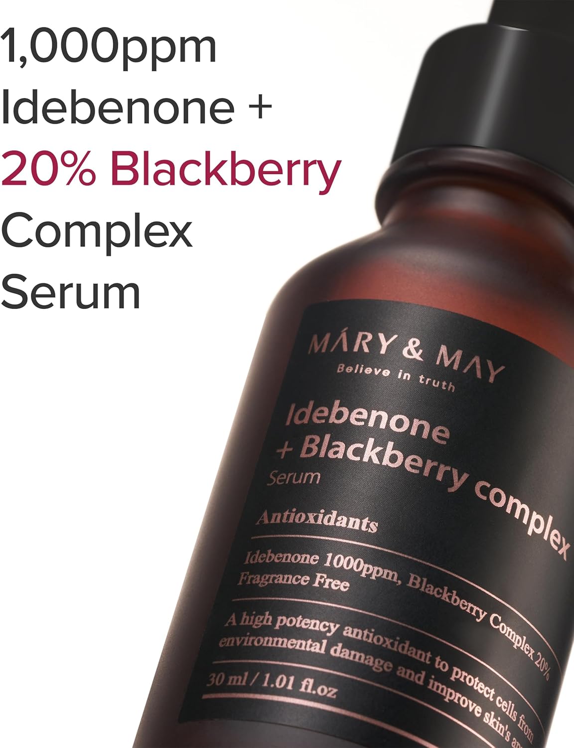 Mary&May Idebenone + Blackberry Complex Serum 30ml  2