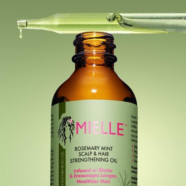 Mielle Organics Rosemary Mint Hair Growth Oil - 2 fl oz (59 ml) 2