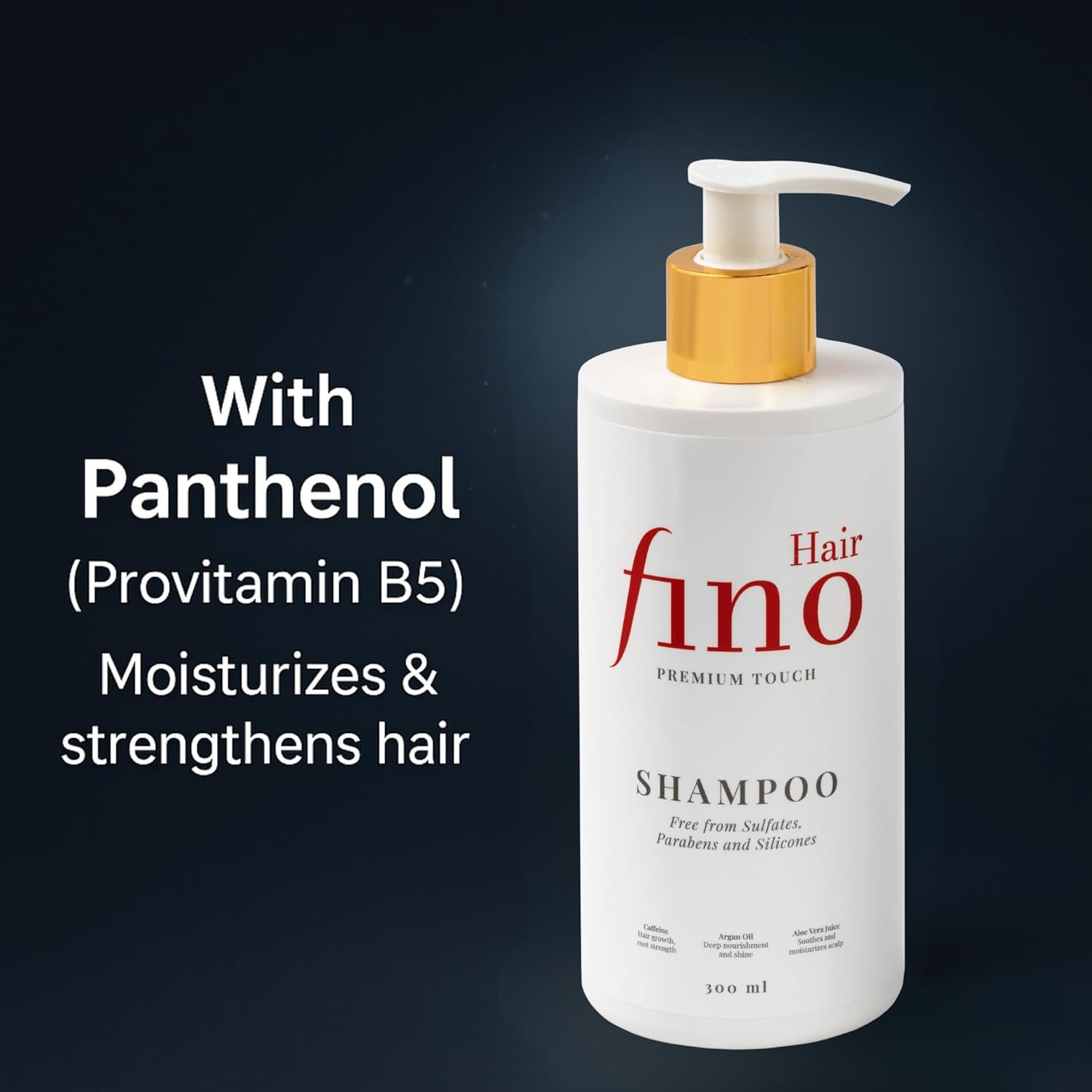 fino Hair Premium Set - Natural Shampoo + Conditioner for Healthy, Shiny Hair 3