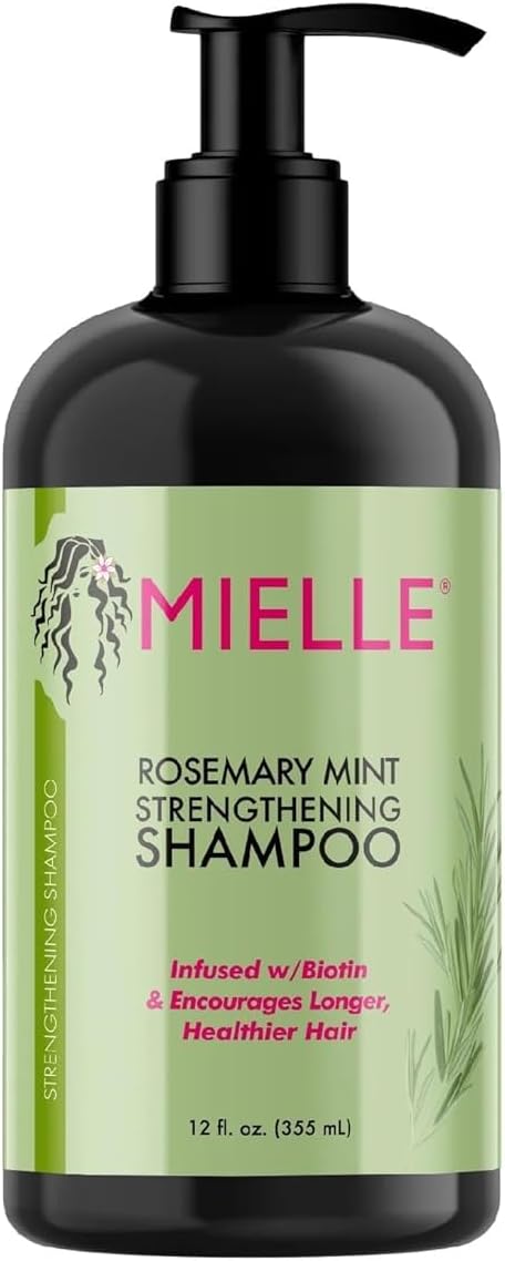 Mielle Rosemary Mint Biotin Infused Hair Growth Products for Stronger and Healthier Hair Shampoo and Conditioner Styling 3