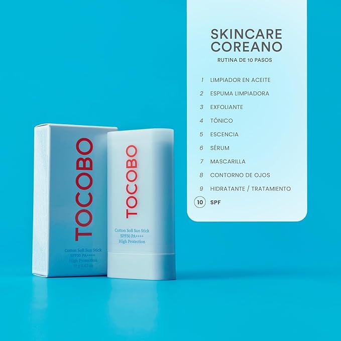Tocobo Cotton Soft Sun Stick SPF50+ PA++++ - 19g / 0.67oz 2