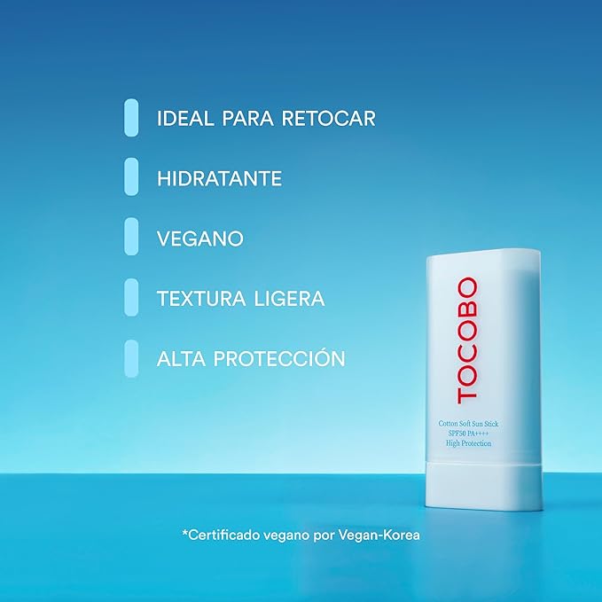 Tocobo Cotton Soft Sun Stick SPF50+ PA++++ - 19g / 0.67oz 4