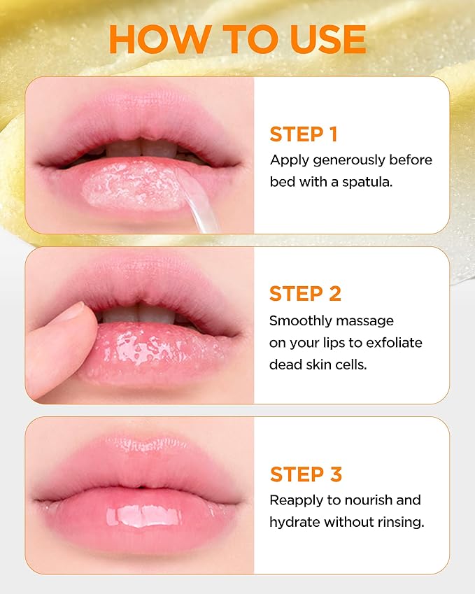 TOCOBO Lemon Sugar Lip Mask 20ml | Overnight Lip Maks 2