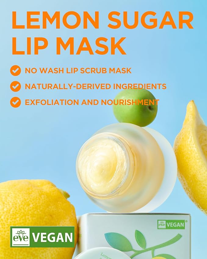 TOCOBO Lemon Sugar Lip Mask 20ml | Overnight Lip Maks 5