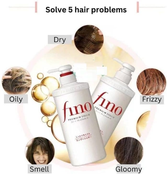 Set of Premium Touch Hair STE Bundle Hair Shampoo 550ml | Conditioner 550ml | Hair Mask 230ml for Repair damaged hair and Growth 2