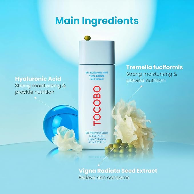 Tocobo Bio Watery Sun Cream SPF50+ PA++++ - 50ml 4