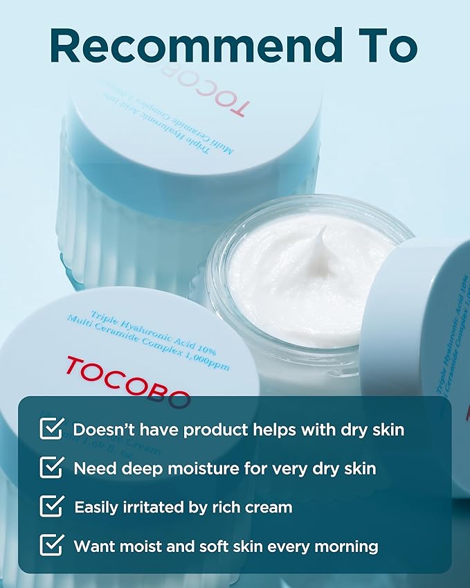 TOCOBO] Multi Ceramide Cream 1.7 Fl oz / 50ml  5