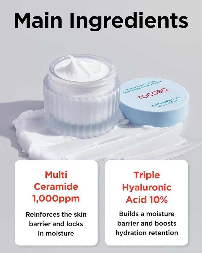 TOCOBO] Multi Ceramide Cream 1.7 Fl oz / 50ml  3