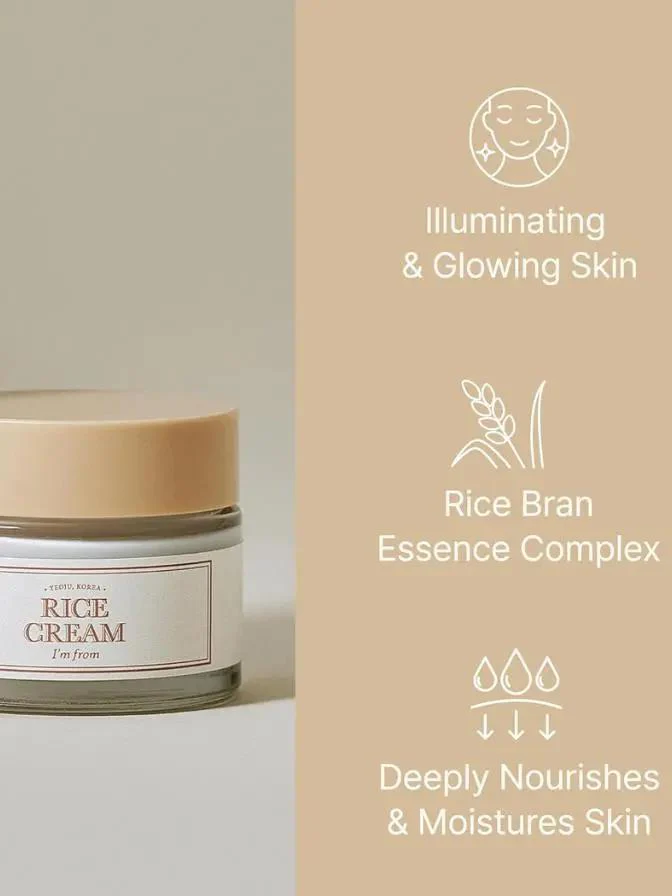 I’m From Rice Toner, Rice Serum & Rice Cream Set 3