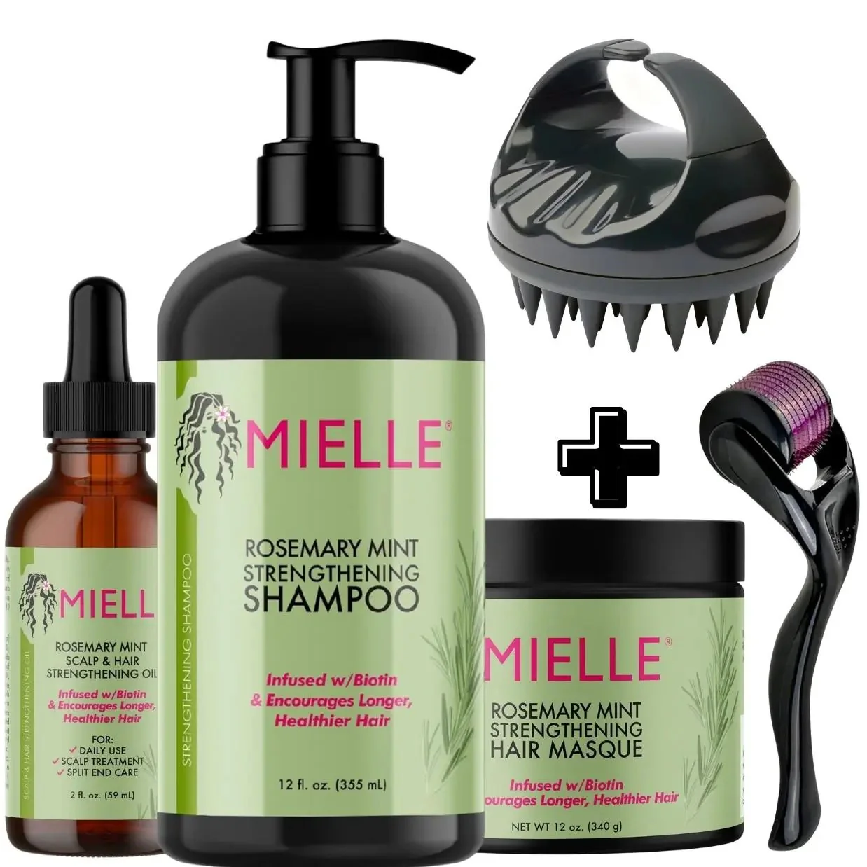Mielle Rosemary Mint Strengthening Set | Hair Growth & Repair