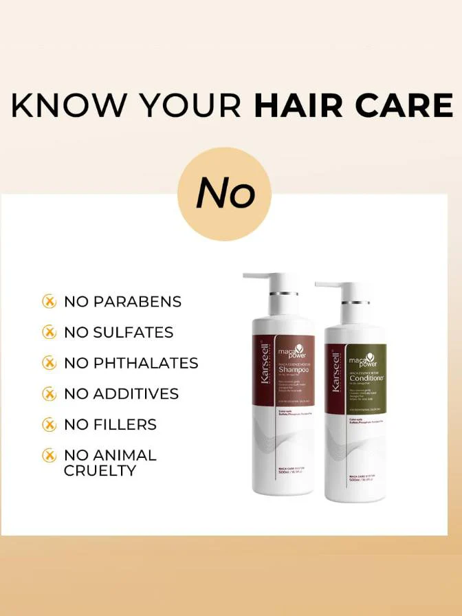 Karseell Argan Oil Deep Repair Shampoo, Conditioner & Hair Mask Set 8